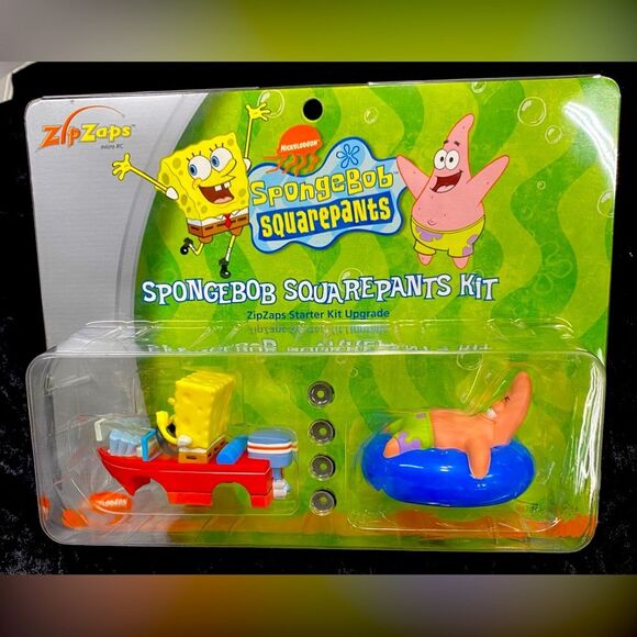 Zip Zaps Nickelodeon SpongeBob SquarePants  Patrick Micro RC Starter Kit Upgrade - Picture 2 of 13